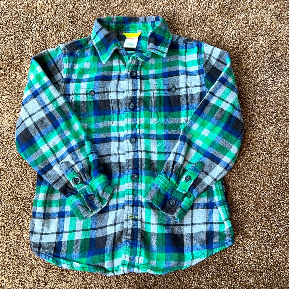 Gymboree Flannel Button-up